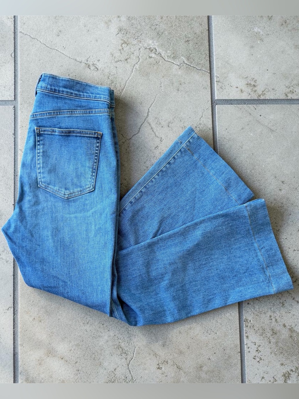 Veronica Beard Beverly Skinny Flare High Rise Enough Said Wash Jeans Size 29